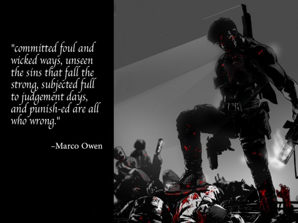 Marco Owen Killing mercenaries